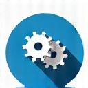 Kugghjul som snurrar, symboliserar implementering